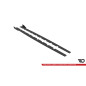 Diffusori minigonne street pro + Flaps BMW 1 M-Pack / M135i / 128ti F40 (Cod. M-BM140MPACKCNC-SD1B+S