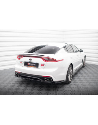 Splitter posteriore (con barre verticali) Kia Stinger Mk1 (Cod. M-KI-ST-1-GTLINE-RD1G+RD2G)