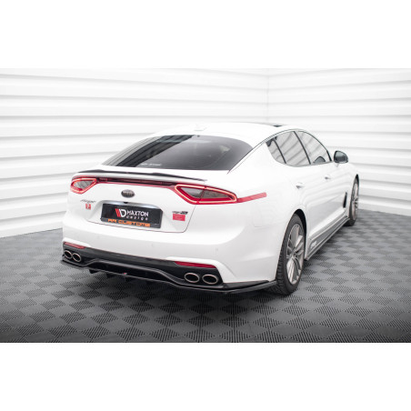 Splitter posteriore (con barre verticali) Kia Stinger Mk1 (Cod. M-KI-ST-1-GTLINE-RD1G+RD2G)