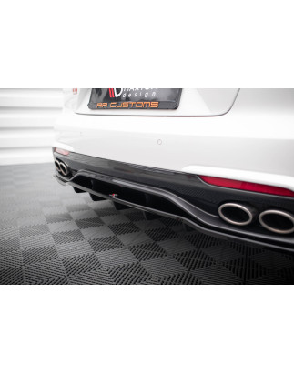 Splitter posteriore (con barre verticali) Kia Stinger Mk1 (Cod. M-KI-ST-1-GTLINE-RD1G+RD2G)