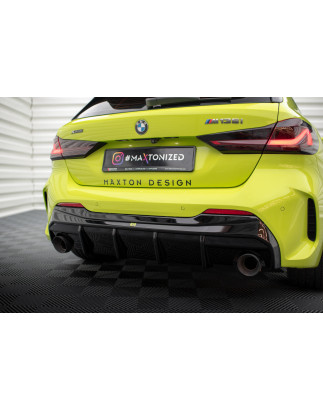 Sottoparaurti posteriore V.3 BMW 1 F40 M-Pack/ M135i / 128ti (Version 2x1 scarico) (Cod. M-BM-1-40-M