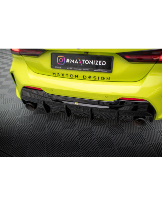 Sottoparaurti posteriore V.3 BMW 1 F40 M-Pack/ M135i / 128ti (Version 2x1 scarico) (Cod. M-BM-1-40-M