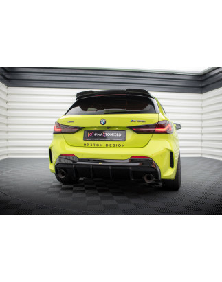Sottoparaurti posteriore V.3 BMW 1 F40 M-Pack/ M135i / 128ti (Version 2x1 scarico) (Cod. M-BM-1-40-M
