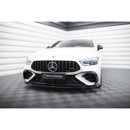 SPLITTER ANTERIORE V.1 Mercedes-AMG GT 43 4 Door Coupe V8 Styling Package X290 (Cod. M-ME-GT-4D-43-V