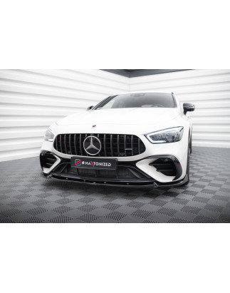SPLITTER ANTERIORE V.2 Mercedes-AMG GT 43 4 Door Coupe V8 Styling Package X290 (Cod. M-ME-GT-4D-43-V