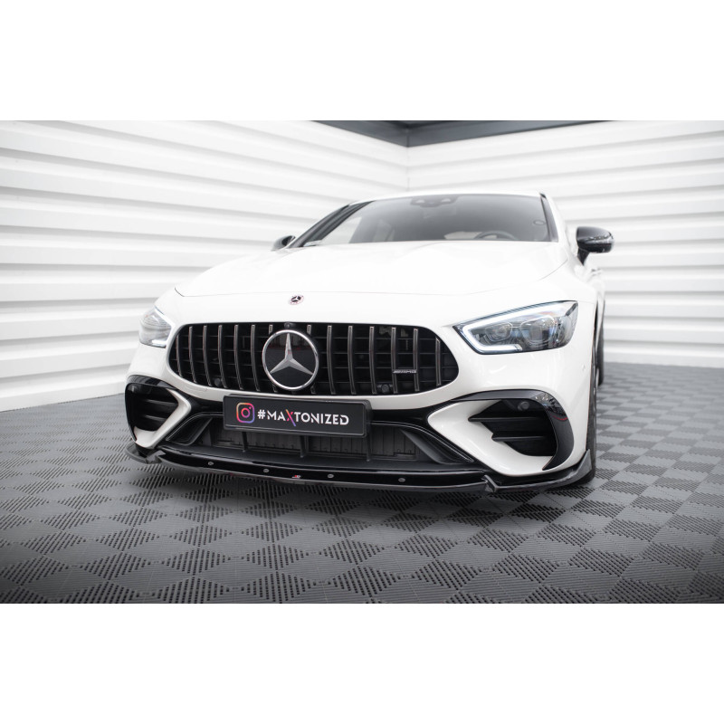 SPLITTER ANTERIORE V.2 Mercedes-AMG GT 43 4 Door Coupe V8 Styling Package X290 (Cod. M-ME-GT-4D-43-V