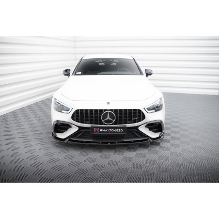 SPLITTER ANTERIORE V.2 Mercedes-AMG GT 43 4 Door Coupe V8 Styling Package X290 (Cod. M-ME-GT-4D-43-V