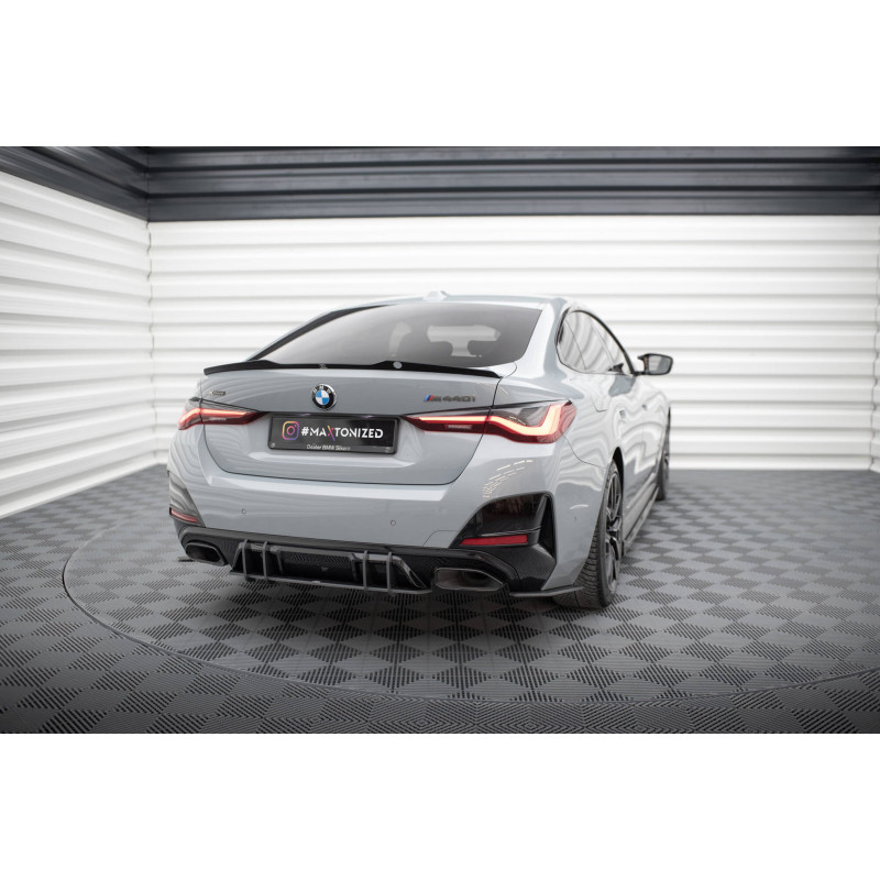 DIFFUSORE POSTERIORE street pro BMW 4 Gran Coupe M440i G26 (Cod. M-BM4G26MPACKGCCNC-RS2B)