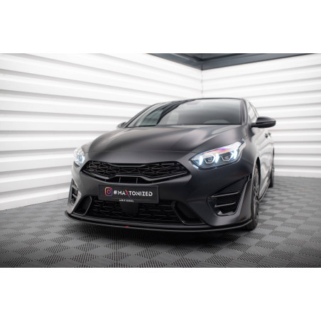 SPLITTER ANTERIORE street pro Kia Proceed GT Mk3 Facelift / Ceed GT / GT - Line Mk1 Facelift  (Cod. 