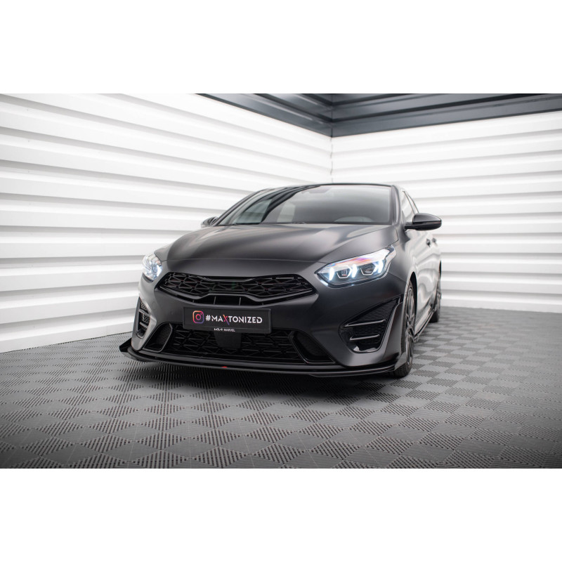 SPLITTER ANTERIORE Kia Proceed GT Mk3 Facelift / Ceed GT / GT - Line Mk1 Facelift  (Cod. M-KICE3FPRO