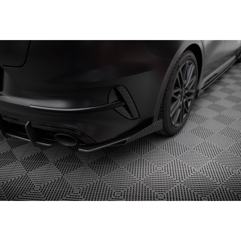 Splitters posteriori laterali Street Pro + Flaps Kia Proceed GT Mk1 Facelift (Cod. M-KICE3FPROGTCNC-