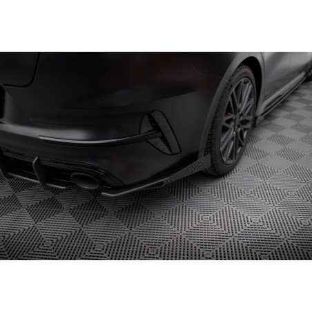 Splitters posteriori laterali Street Pro + Flaps Kia Proceed GT Mk1 Facelift (Cod. M-KICE3FPROGTCNC-