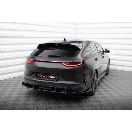 Splitters posteriori laterali Street Pro + Flaps Kia Proceed GT Mk1 Facelift (Cod. M-KICE3FPROGTCNC-