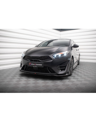 SPLITTER ANTERIORE V.1 Kia Proceed GT Mk3 Facelift / Ceed GT / GT - Line Mk1 Facelift  (Cod. M-KI-CE