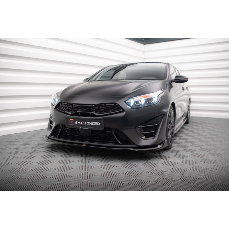 SPLITTER ANTERIORE V.1 Kia Proceed GT Mk3 Facelift / Ceed GT / GT - Line Mk1 Facelift  (Cod. M-KI-CE