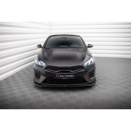 SPLITTER ANTERIORE V.1 Kia Proceed GT Mk3 Facelift / Ceed GT / GT - Line Mk1 Facelift  (Cod. M-KI-CE