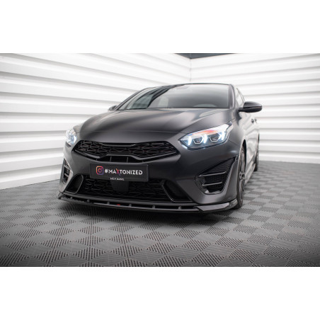 SPLITTER ANTERIORE V.2 Kia Proceed GT Mk3 Facelift / Ceed GT / GT - Line Mk1 Facelift  (Cod. M-KI-CE