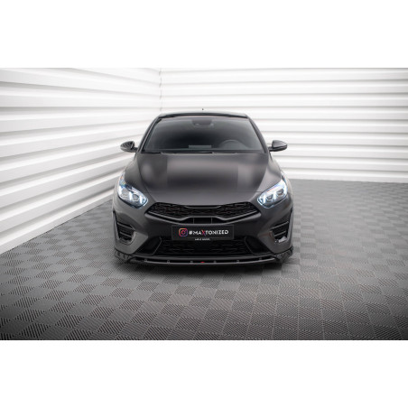 SPLITTER ANTERIORE V.2 Kia Proceed GT Mk3 Facelift / Ceed GT / GT - Line Mk1 Facelift  (Cod. M-KI-CE