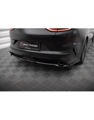 Splitter posteriore (con barre verticali) Kia Proceed GT Mk1 Facelift (Cod. M-KI-CE-3F-PRO-GT-RD1G+R