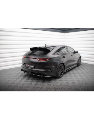 Splitter posteriore (con barre verticali) Kia Proceed GT Mk1 Facelift (Cod. M-KI-CE-3F-PRO-GT-RD1G+R