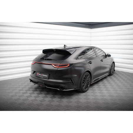 Splitter posteriore (con barre verticali) Kia Proceed GT Mk1 Facelift (Cod. M-KI-CE-3F-PRO-GT-RD1G+R