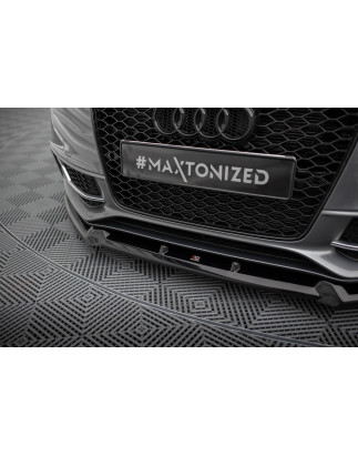 SPLITTER ANTERIORE V.3 Audi S5 / A5 S-Line 8T Facelift (Cod. M-AU-S5-1F-FD1G)