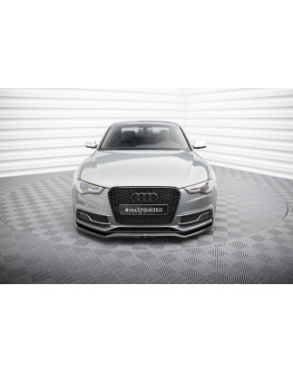 SPLITTER ANTERIORE V.4 Audi S5 / A5 S-Line 8T Facelift (Cod. M-AU-S5-1F-FD2G)
