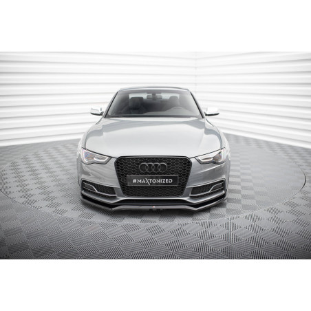 SPLITTER ANTERIORE V.4 Audi S5 / A5 S-Line 8T Facelift (Cod. M-AU-S5-1F-FD2G)