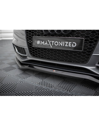 SPLITTER ANTERIORE V.4 Audi S5 / A5 S-Line 8T Facelift (Cod. M-AU-S5-1F-FD2G)