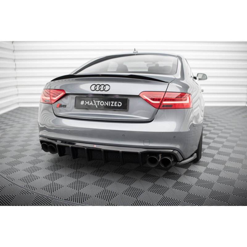 Sottoparaurti posteriore Audi S5 / A5 S-Line 8T Facelift (Cod. M-AU-S5-1F-RS1GOO_OO)