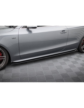 Diffusori minigonne V.2 Audi S5 / A5 S-Line Coupe 8T / 8T Facelift (Cod. M-AU-S5-1F-SD1G)