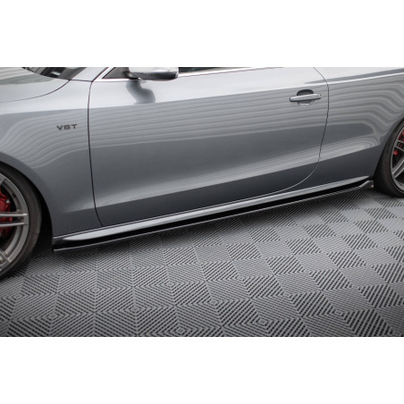 Diffusori minigonne V.2 Audi S5 / A5 S-Line Coupe 8T / 8T Facelift (Cod. M-AU-S5-1F-SD1G)