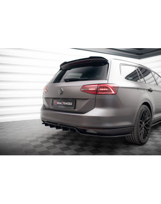 Splitter posteriore (con barre verticali) Volkswagen Passat berlina / Variant B8 (Cod. M-VW-PA-B8-RL