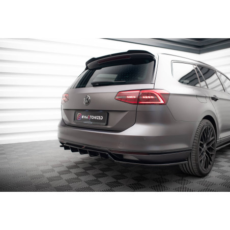 Splitter posteriore (con barre verticali) Volkswagen Passat berlina / Variant B8 (Cod. M-VW-PA-B8-RL