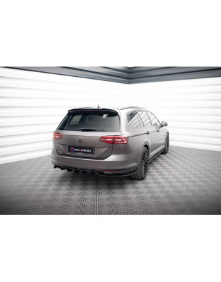 Splitter posteriore (con barre verticali) Volkswagen Passat berlina / Variant B8 (Cod. M-VW-PA-B8-RL