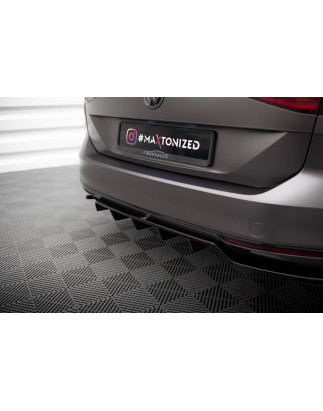 Splitter posteriore (con barre verticali) Volkswagen Passat berlina / Variant B8 (Cod. M-VW-PA-B8-RL