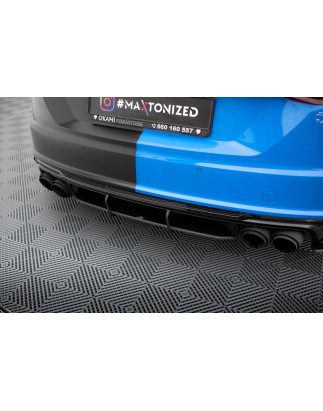 DIFFUSORE POSTERIORE street pro Audi TT S 8S Facelift (Cod. M-AUTT3SCNC-RS1B)
