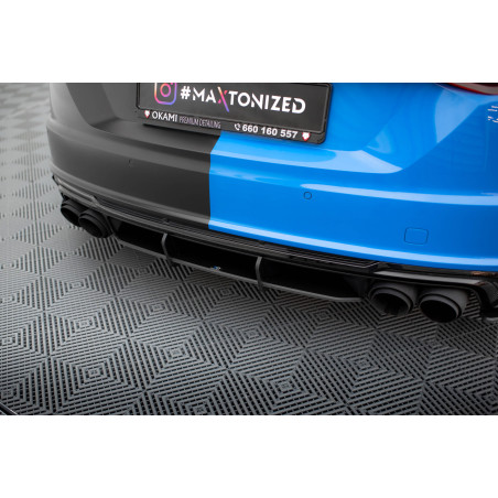 DIFFUSORE POSTERIORE street pro Audi TT S 8S Facelift (Cod. M-AUTT3SCNC-RS1B)