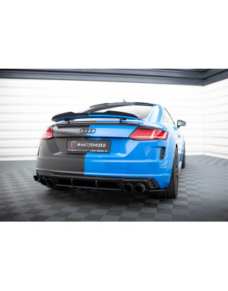 Splitters posteriori laterali Street Pro + Flaps Audi TT S 8S Facelift (Cod. M-AUTT3SCNC-RSD1B+RSF1G