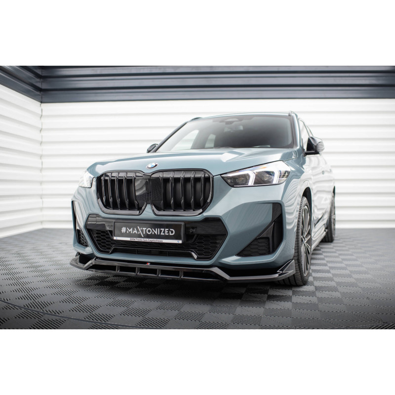 SPLITTER ANTERIORE BMW X1 M-Pack U11 (Cod. M-BM-X1-U11-MPACK-FD1G+FD1RG)