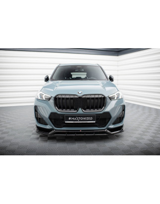 SPLITTER ANTERIORE BMW X1 M-Pack U11 (Cod. M-BM-X1-U11-MPACK-FD1G+FD1RG)