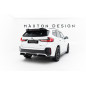 Splitter posteriore (con barre verticali) BMW X1 M-Pack U11 (Cod. M-BM-X1-U11-MPACK-RD1G+RD2G)