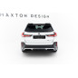 Splitter posteriore (con barre verticali) BMW X1 M-Pack U11 (Cod. M-BM-X1-U11-MPACK-RD1G+RD2G)