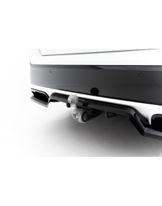 Splitter posteriore (con barre verticali) BMW X1 M-Pack U11 (Cod. M-BM-X1-U11-MPACK-RD1G+RD2G)