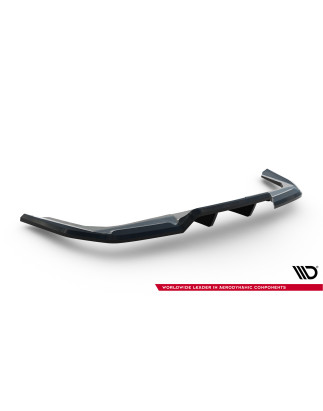 Splitter posteriore (con barre verticali) BMW X1 M-Pack U11 (Cod. M-BM-X1-U11-MPACK-RD1G+RD2G)