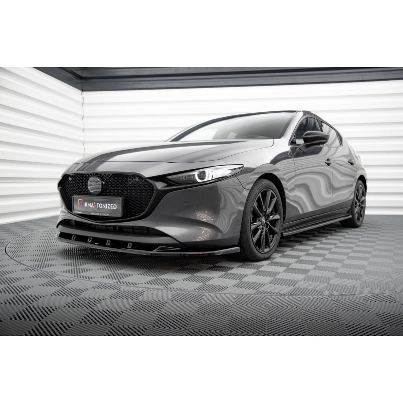 SPLITTER ANTERIORE V.1 Mazda 3 Mk4 (Cod. M-MA-3-4-FD1G) SPLITTER ANTERIORE V.1 Mazda 3 Mk4 (Cod. M-MA-3-4-FD1G)