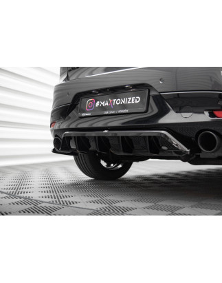 Splitter posteriore (con barre verticali) Mazda 3 Mk4 (Cod. M-MA-3-4-RD1G+RD2G)