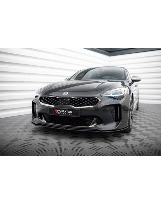 SPLITTER ANTERIORE street pro Kia Stinger GT / GT-Line / Standard Mk1 (Cod. M-KIST1GTLINECNC-FD1B)
