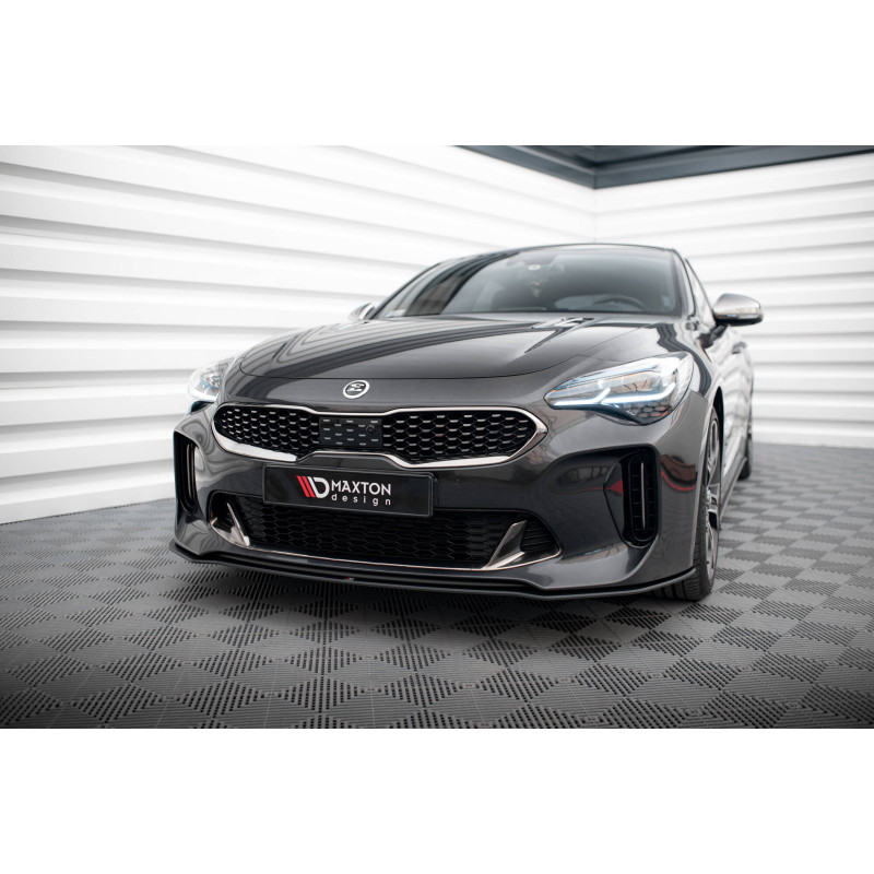 SPLITTER ANTERIORE street pro Kia Stinger GT / GT-Line / Standard Mk1 (Cod. M-KIST1GTLINECNC-FD1B)