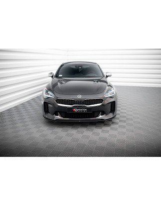 SPLITTER ANTERIORE street pro Kia Stinger GT / GT-Line / Standard Mk1 (Cod. M-KIST1GTLINECNC-FD1B)